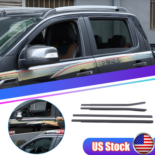 Replacement Car Window Outer Beltline Seal Trim For Ford Ranger T6 2013-2021 1