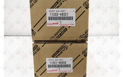 Toyota OEM Cylinder Head Cover 11201-46050 11202-46021 for JZA80 Supra 97-02 9