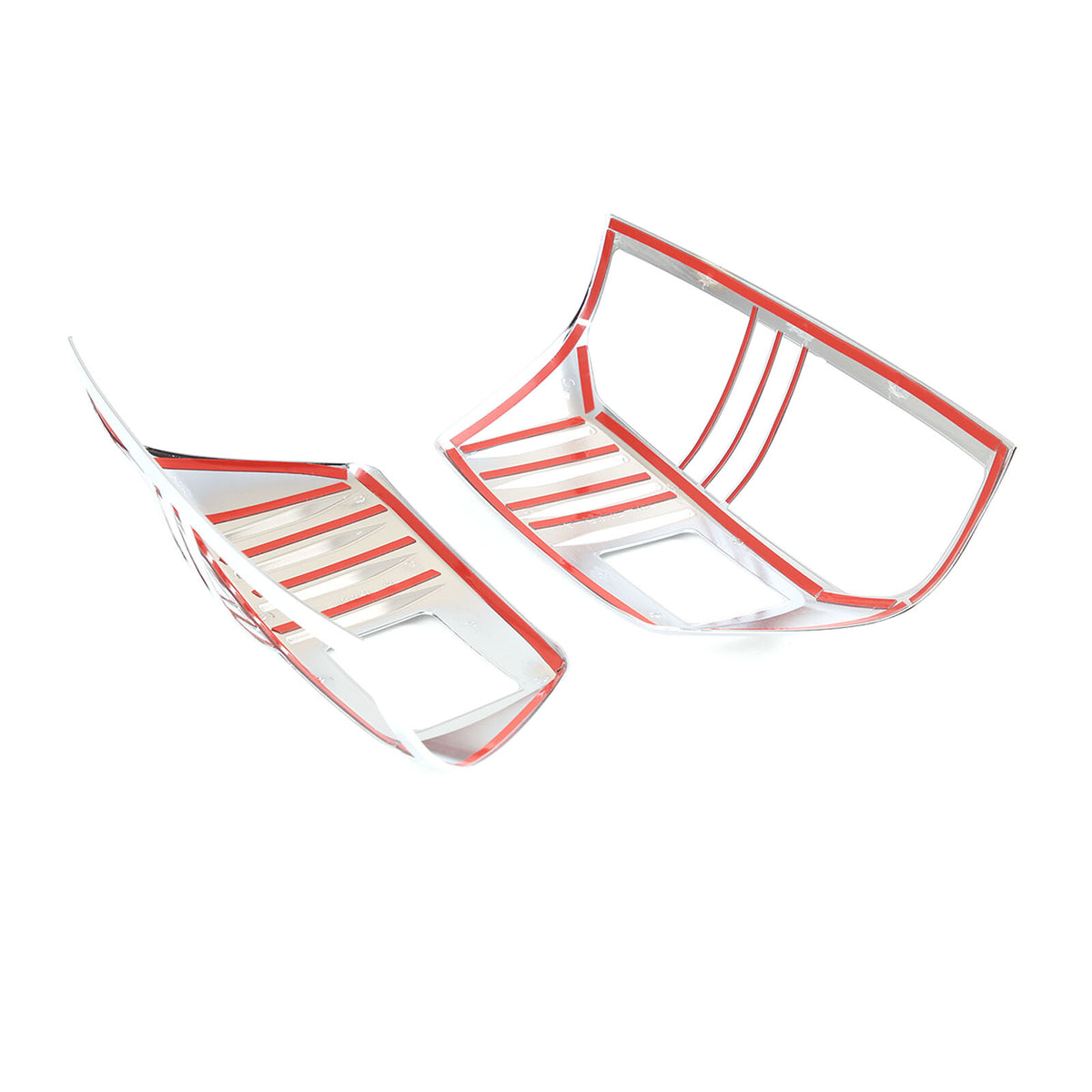 Chrome Taillight Cover Lamp Guard Trim Bezel For Toyota Tundra 2014-21 US 10