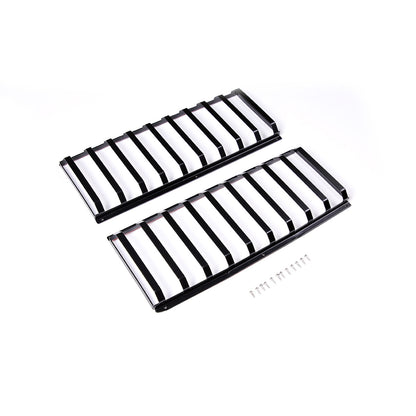Carbon Steel Rear Tail Light Grille Guard Cover Trim Protection For Hummer H2 16