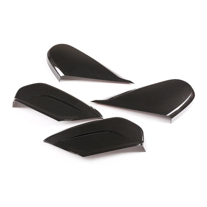 For Benz G-Class 2019-24 Carbon Fiber ABS Seat Button Handle Panel Cover Trim US 4