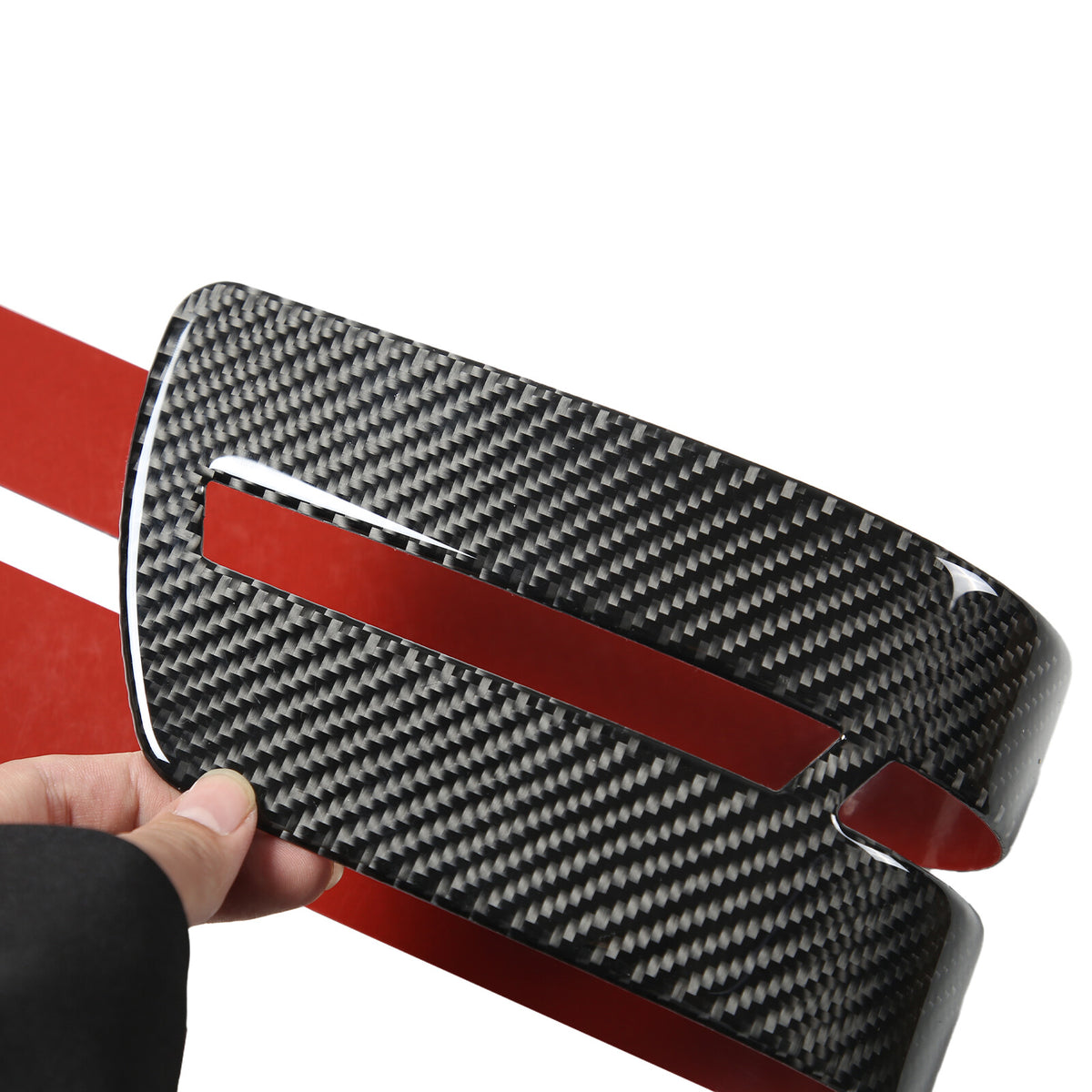 Carbon Fiber Door Sill Pedal Decorative Trim Sticker For Corvette C6 2005-13 US 12