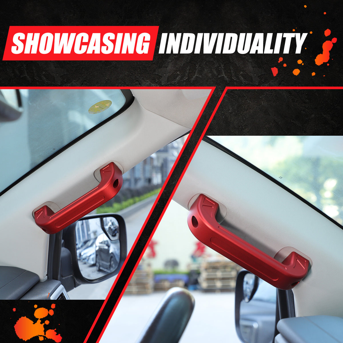 Off Road Replace A-Pillar Grab Handle Stand For Nissan Titan H61 2016-2023 22