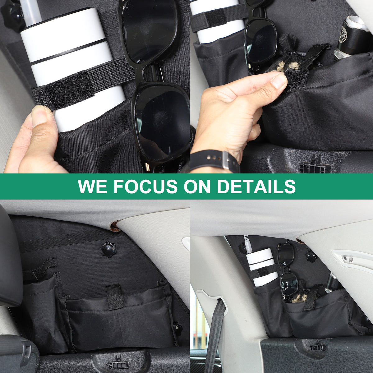 Rear Window Right Side Storage Bag Box Organizer For Volkswagen Touareg 2011-18 10