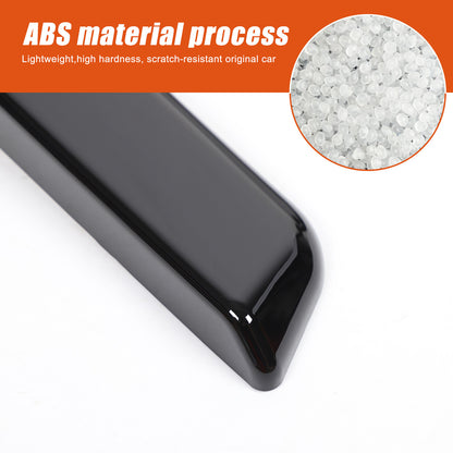Glossy black Body Side Door Moulding Cover Trim For Toyota Land Cruiser LC250 24 17