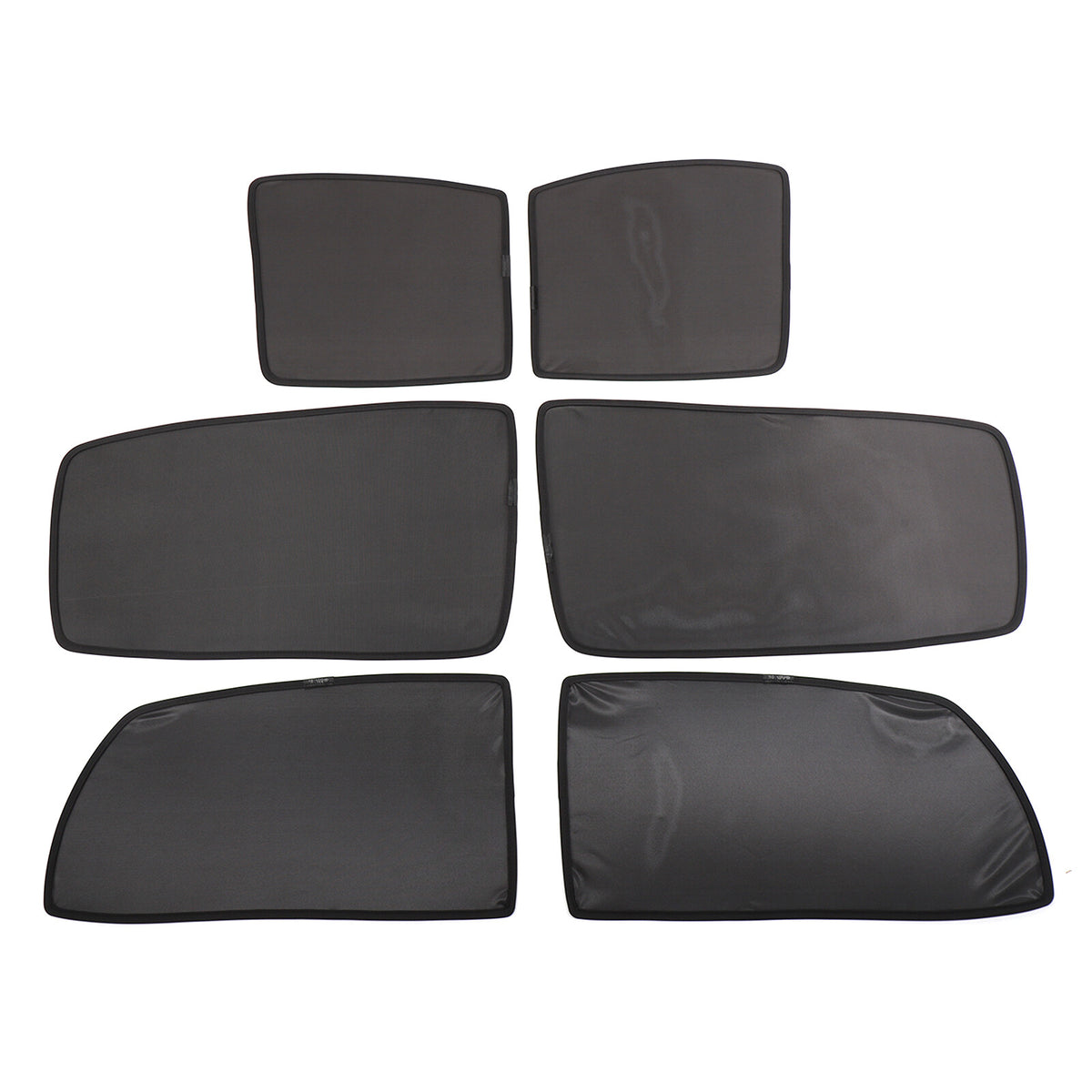 Black Window Screen Sun Shade Mesh Cover Windshield for Toyota Tundra 2007-2021 11
