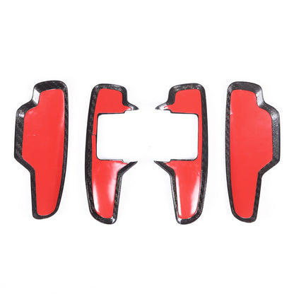 Forged Real Carbon Fiber Gear Shift Paddles Paddle Shifters For Corvette C8 20+ 15
