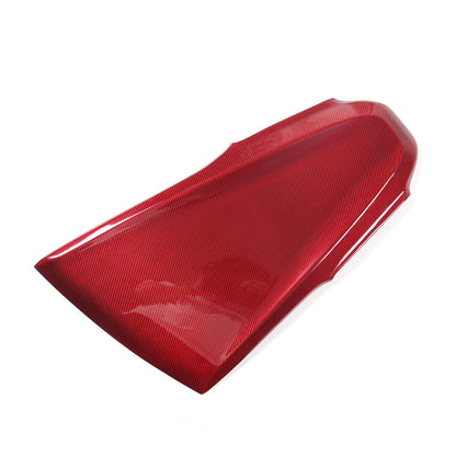 Red Carbon Fiber Dashboard Instrument Upper Panel Cover for Corvette C8 2020-25 4