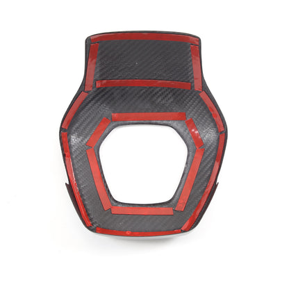 For C8 Corvette Carbon Fiber Steering Wheel Center Surround Cover Set 2020-2026 7