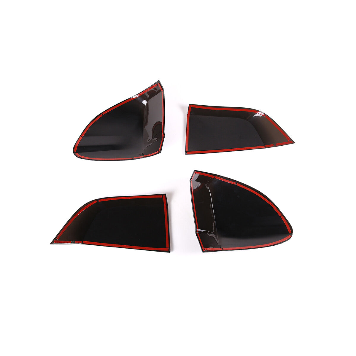 ABS Blackout Rear Tail Light Shell Lamp Shade Protect Cover For BMW X5 F15 14-18 10
