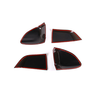 ABS Blackout Rear Tail Light Shell Lamp Shade Protect Cover For BMW X5 F15 14-18 10