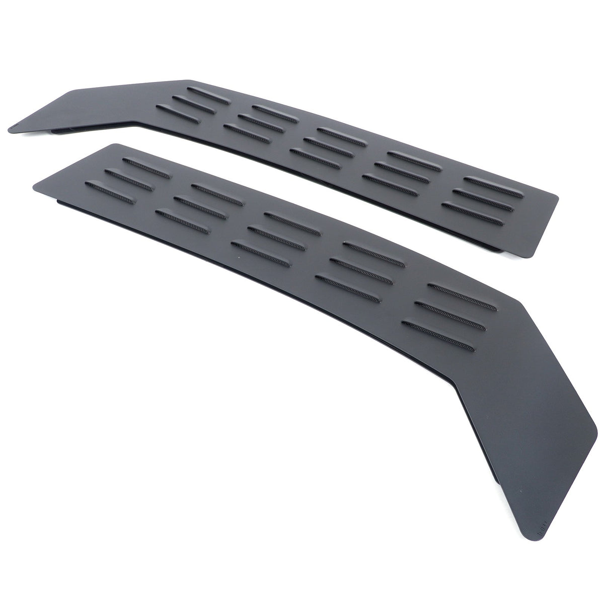 Aluminum Rear Door Window Louver Air Vent Panel Trim Cover For Lexus NX 2015+ 12