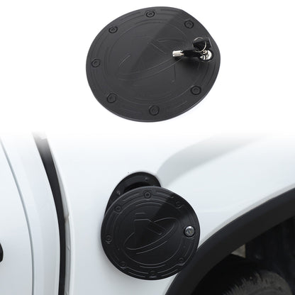 Locking Fuel Door Black Gas Tank Cap Cover Lock Key For Toyota Tundra 22+ US 20