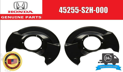HONDA INTEGRA Spec DC2 Type-R 98-01 GENUINE Front Brake Splash Guard Set OEM 1
