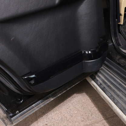 ABS Black Inner Door Panel Decor Cover Trim For Land Rover Discovery 3 2004-2009 9