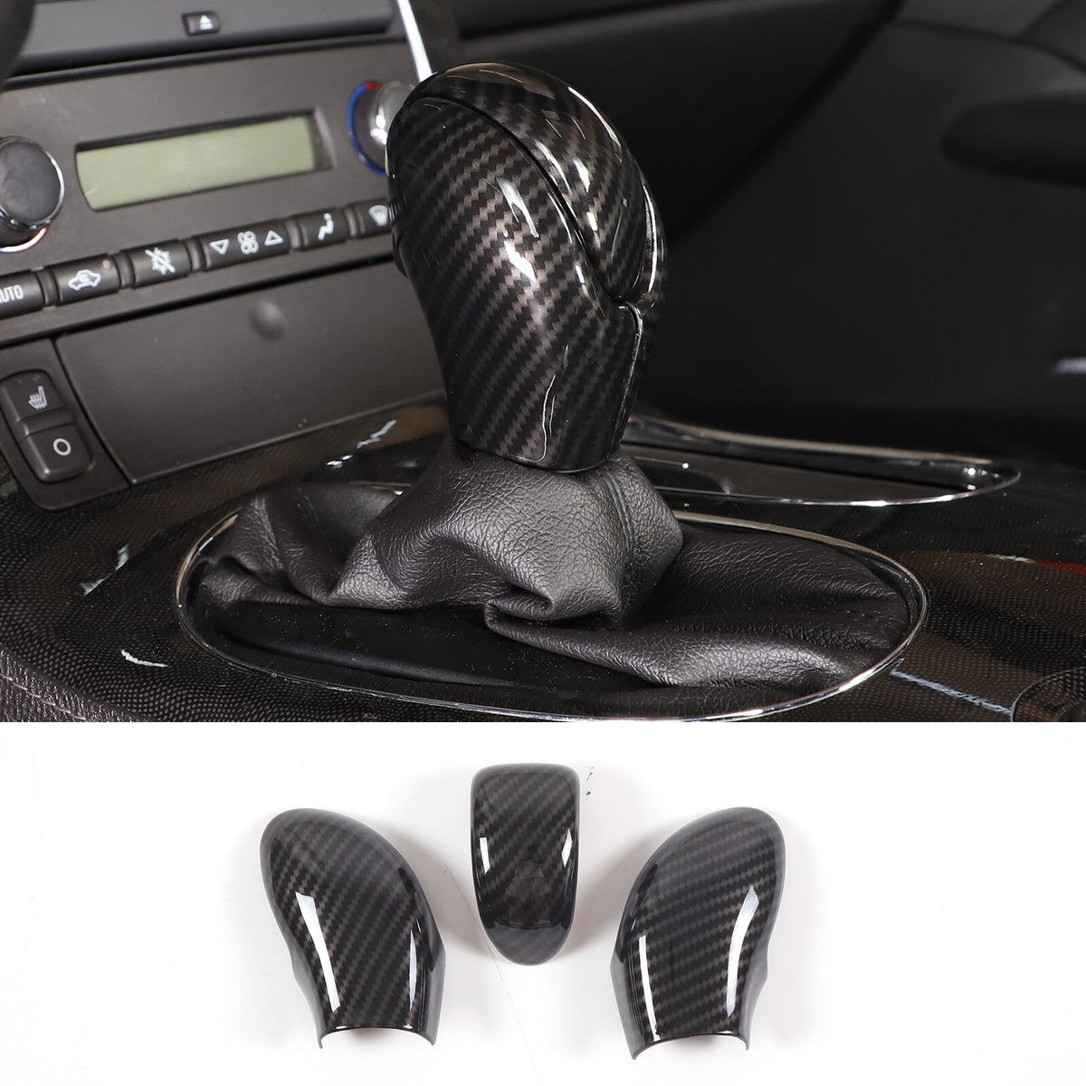 ABS Carbon Fiber Interior Exterior Cover Trim Kit For Corvette C6 2005-2013 83