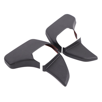 Matte Real Carbon Fiber Side Mirror Base Trim For Benz G-Class W464 2019-2024 12