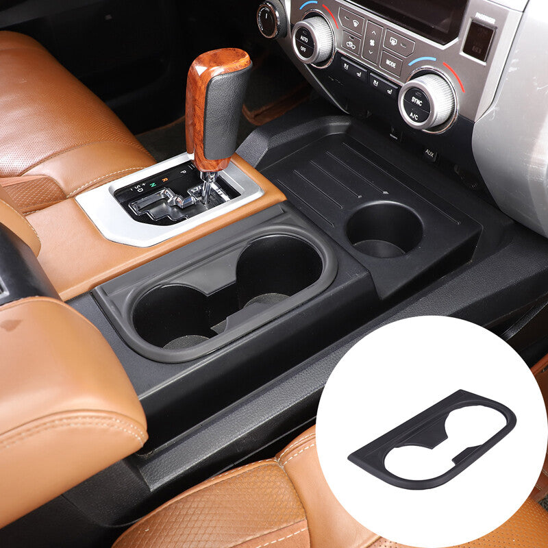 Matte Black Interior Center Console Trim Cover Kit Set For Toyota Tundra 14-21 - Styles 1-5 15