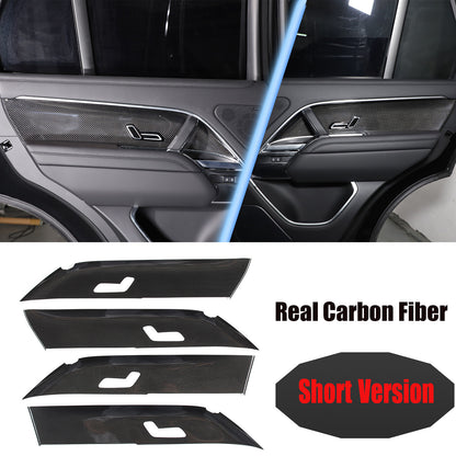 Real Carbon Fiber Interior Door Panel Cover Trim for LR Range Rover Sport 23-24 1