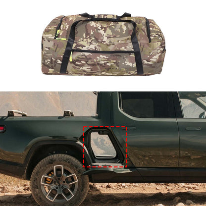 Rear Gear Tunnel Storage Bag For Rivian R1T R1S 2022-2024 3