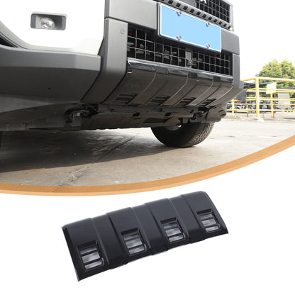 Glossy Black Front Bumper Guard Plate Trim For Land Cruiser LC250 2024-2025 US 1