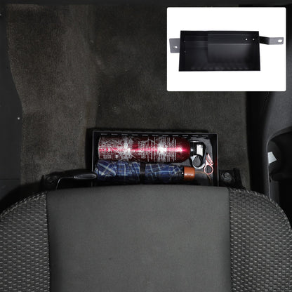Aluminum Under Passenger Seat Storage Basket Tray For Nissan Frontier 2009-2017 18