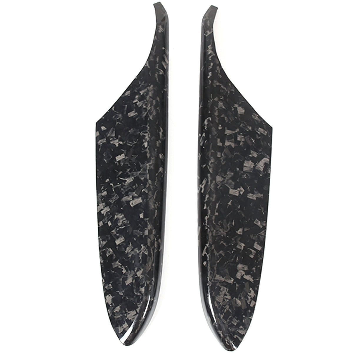 Forged Real Carbon Fiber Door Armrest Trim Panel Cover For Corvette C8 2020-2026 14