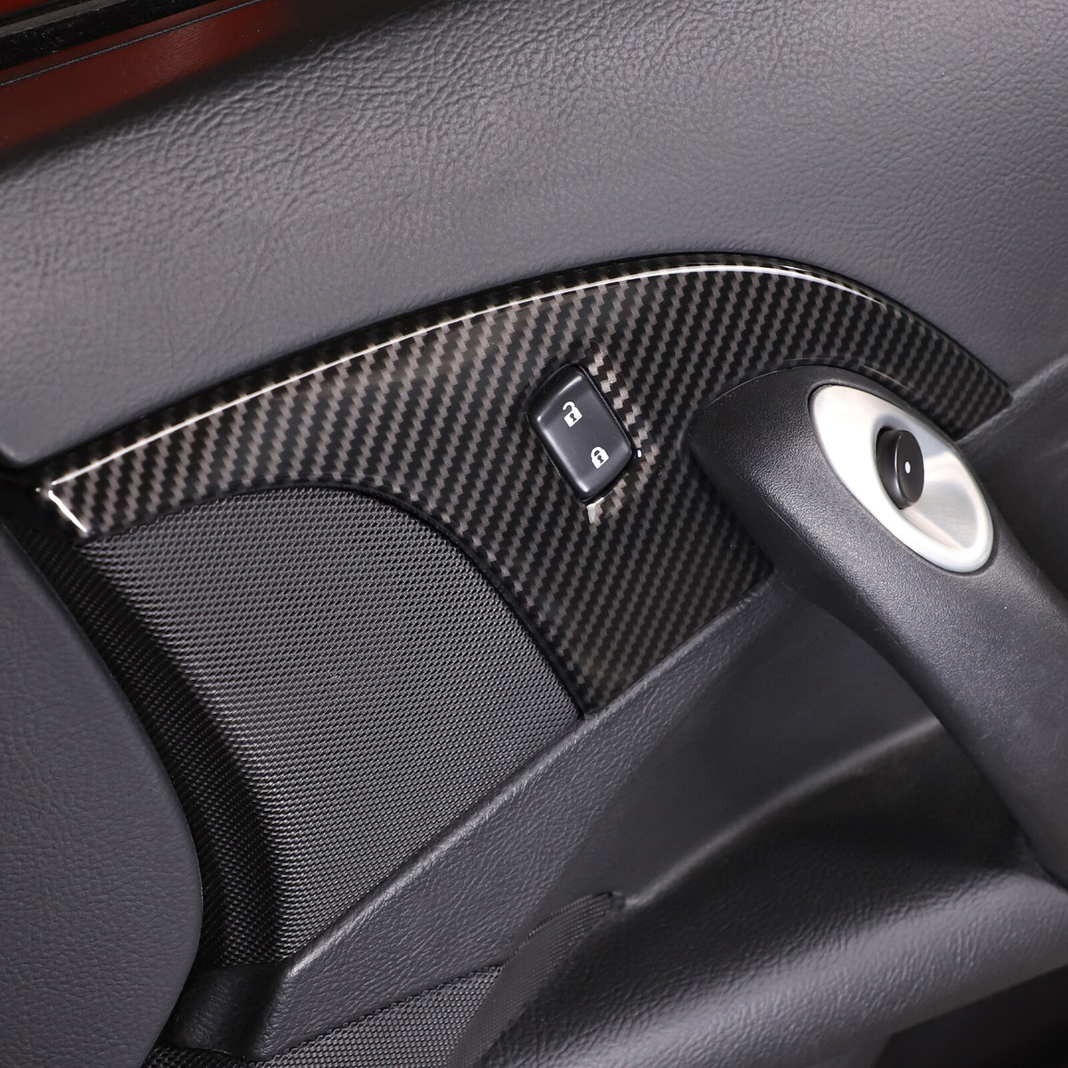 ABS Carbon Fiber Interior Decor Accessories Cover Trim For Corvette C6 2005-13 57