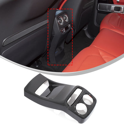 ABS Carbon Fiber Rear Air Vent Kick Guard Panel Trim For Benz G-Class 2025+ US 3