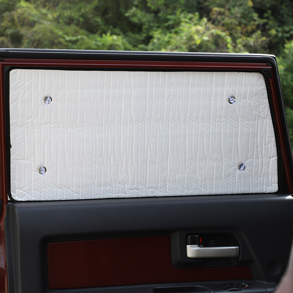 8pcs Full Window Sunshade UV Protection Visor For Toyota FJ Cruiser 2007-2021 5