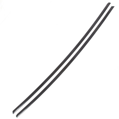 Real Carbon Fiber Door Window Sill Trim Decor Strips For Corvette C6 2005-2013 17