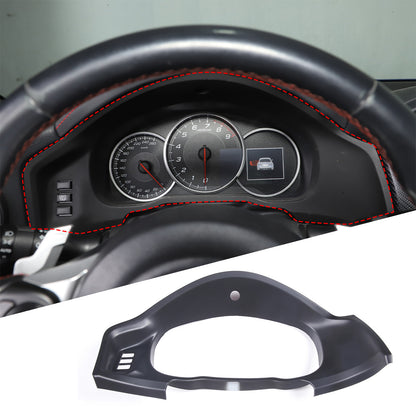 Matte Black Car Dashboard Panel Frame Cover Trim For 2012-2020 Subaru BRZ 2
