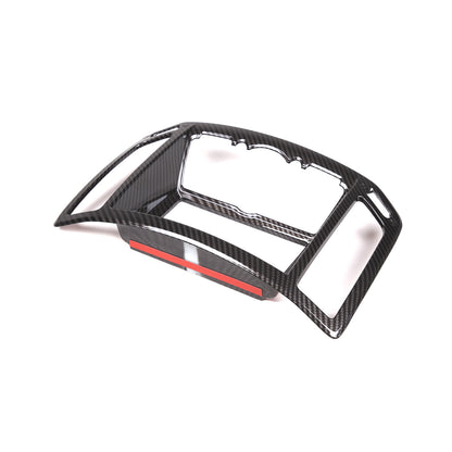 ABS Carbon Fiber Center Interior Trim Cover Set For Infiniti G25 G37 2009-2013 15