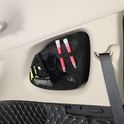 Rear Trunk Left Side Storage Bag Pocket Organizer For Mitsubishi Outlander 16-20 23