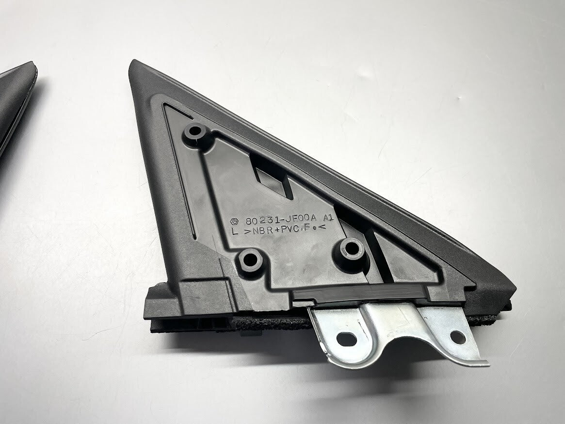 NIssan Genuine R35 GT-R CORNER PIECE, FRONT DOOR Left & Right Set OEM 9