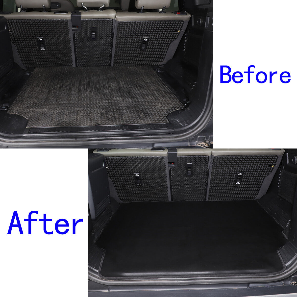 Rear Trunk Liner Cargo Rear Cover Mat For Land Rover Defender 90 110 20-22 5