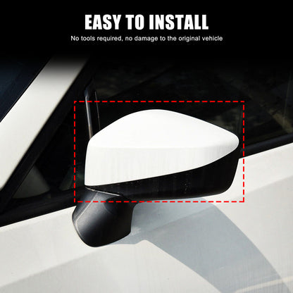 Honeycomb Carbon Fiber Side Rear Mirror Cover Caps For Subaru BRZ GT86 2012-20 19