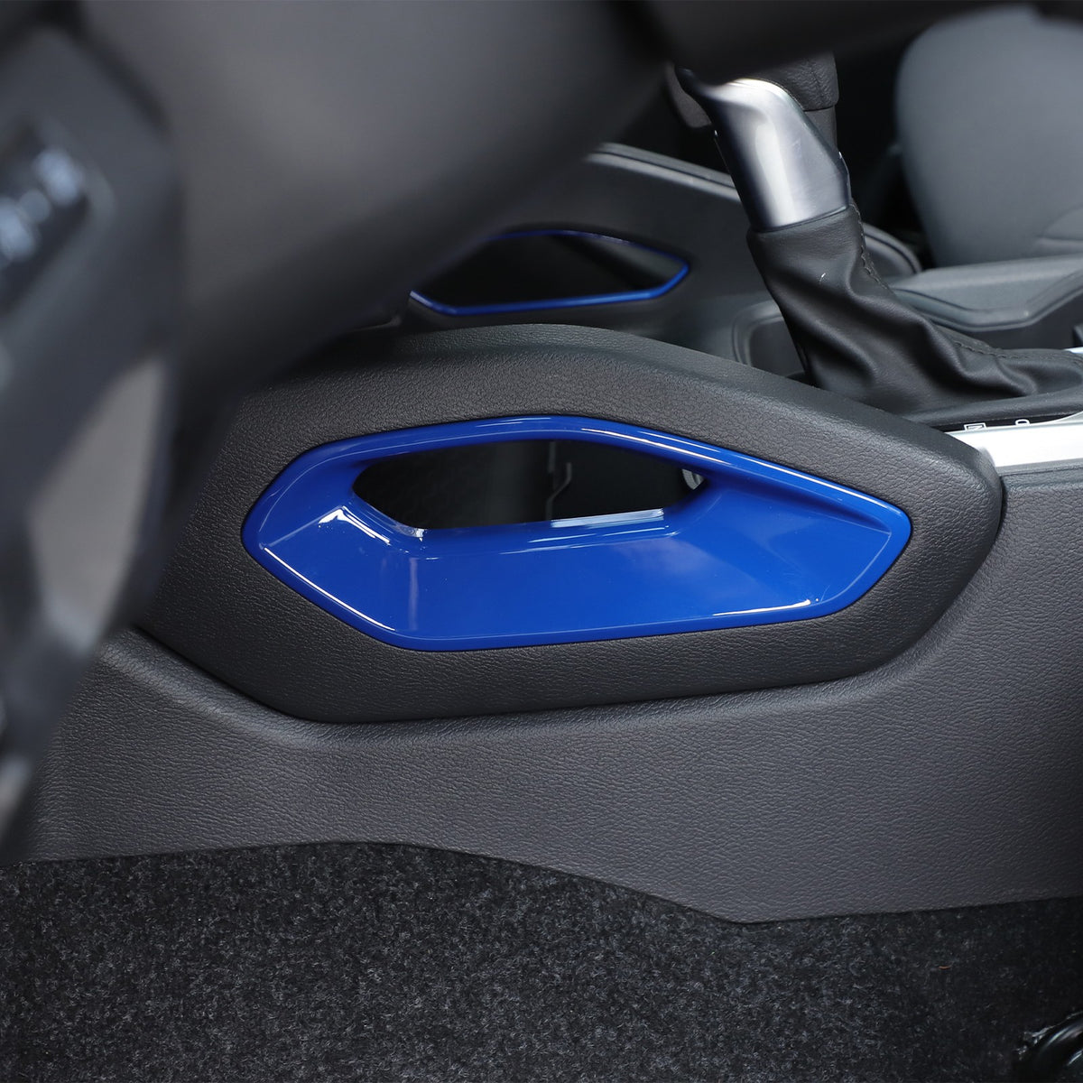 ABS Blue Center Console Side Armrest Frame Trim For Nissan Frontier 2022+ US 18