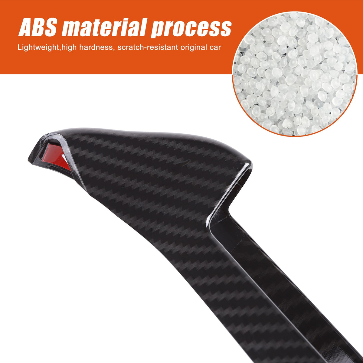 Carbon Fiber ABS Center Console Shift Panel Trim Set For Corvette C8 2026+ 40