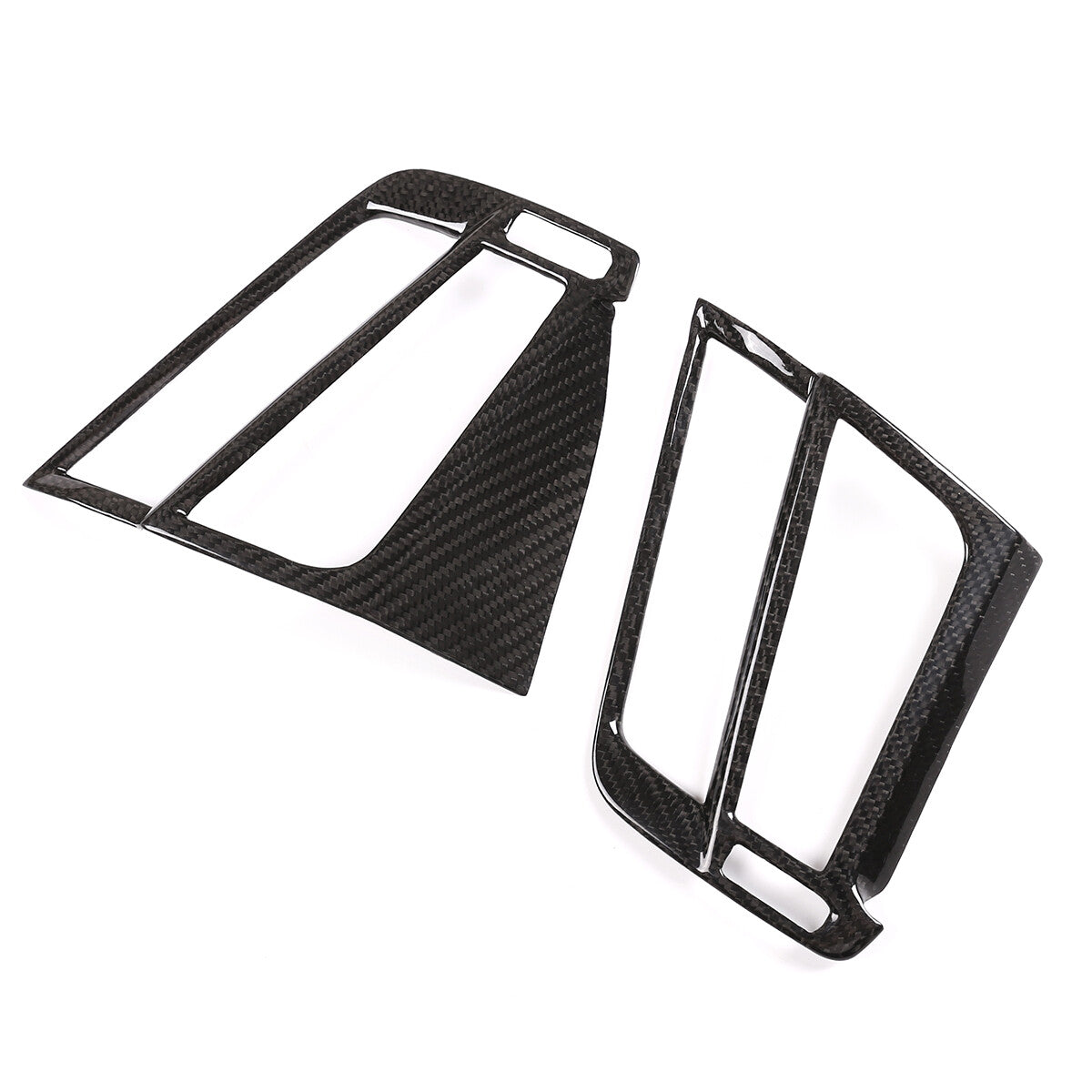 17PCS Real Dry Carbon Fiber Interior Trim Decor Cover For BMW X5 F15 2014-2018 83