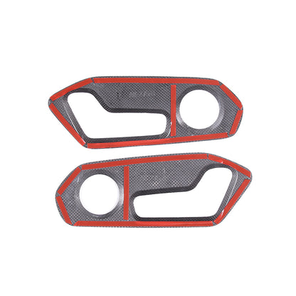 Forged Carbon Seat Backrest Switch Panel Cover Trim For Lamborghini URUS 18-23 9