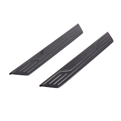 Carbon Fiber Door Plate Sill Scuff Cover Trim For C8 Corvette Stingray 20-26 US 6