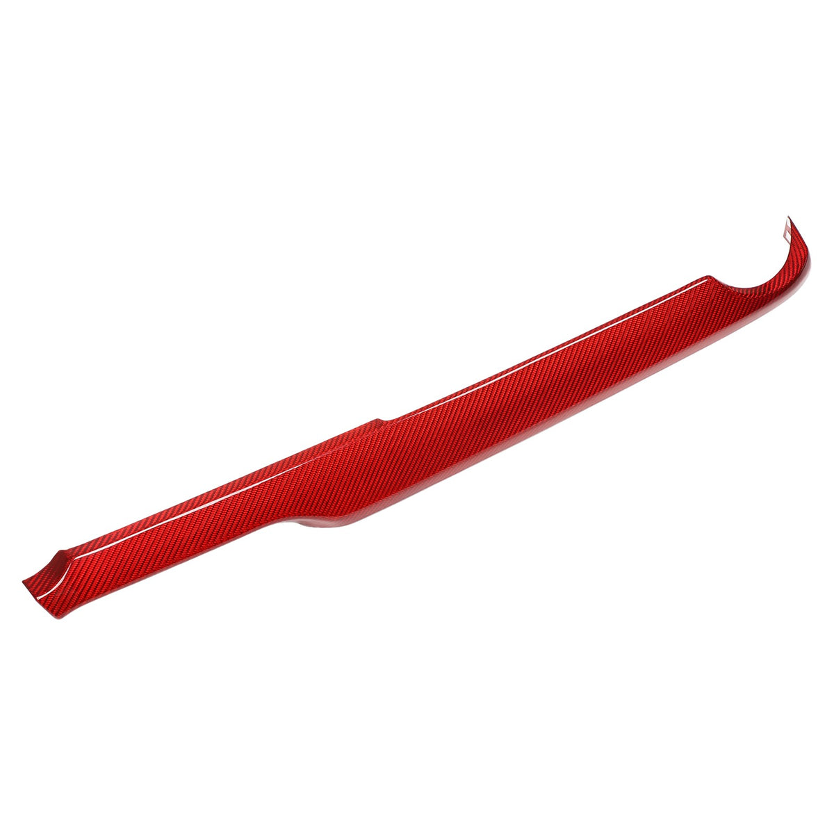 Red Real Carbon Fiber Dashboard Center Trim For Mazda MX-5 Miata 2016+ 16