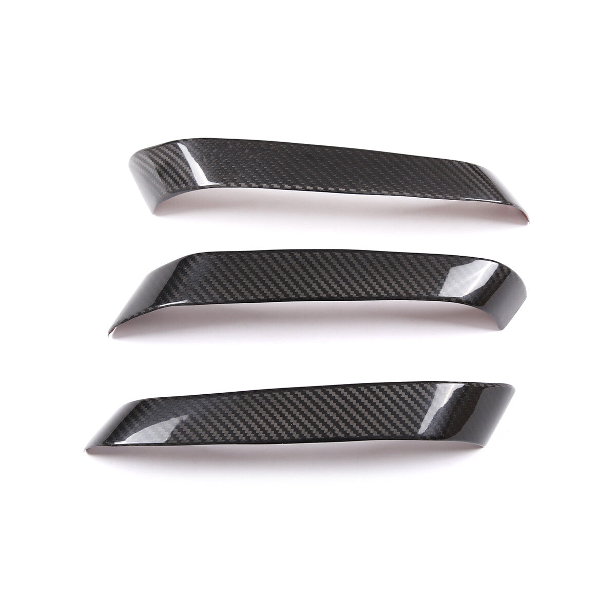 For Maserati Ghibli /Quattroporte 14-24 Real Carbon Fiber Door Handle Panel Trim 6