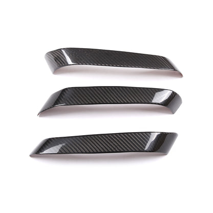 For Maserati Ghibli /Quattroporte 14-24 Real Carbon Fiber Door Handle Panel Trim 6