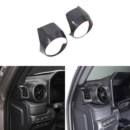 Real Carbon Fiber Side Air Outlet Trim for Toyota Land Cruiser Prado LC250 24+ 9