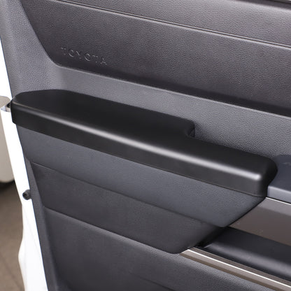 Matte Black Interior Door Panel Elbow Rest Trim Cover For Toyota Tundra 22-26 US 5