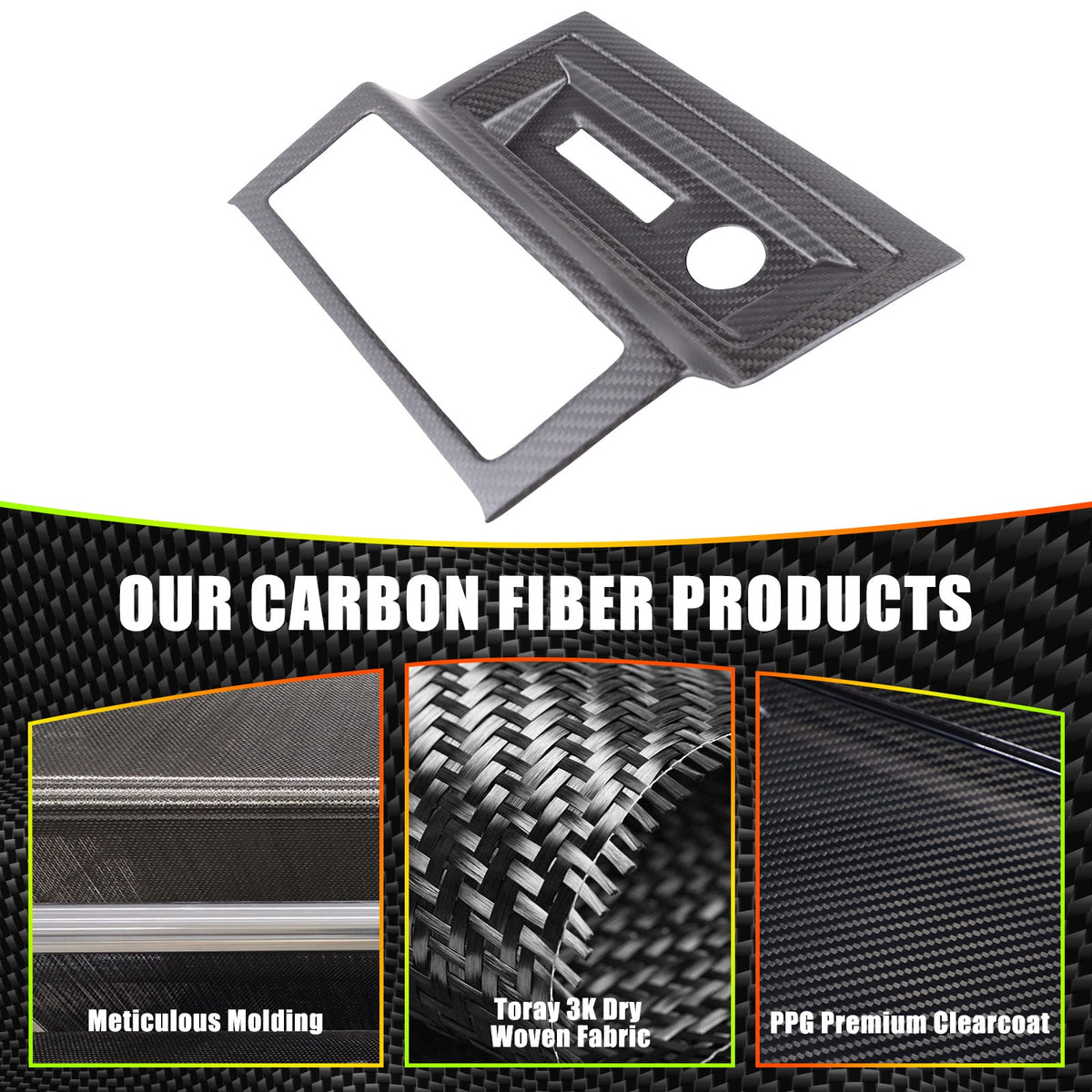 Matte Real Carbon Fiber Rear Air Vent Trim For Lamborghini Urus/Urus SE 2022+ 9