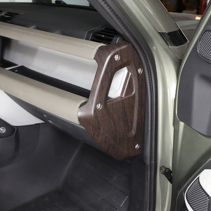 Grain Dashboard Side Panel Trim Cover For Land Rover Defender 90 110 2020-23 11