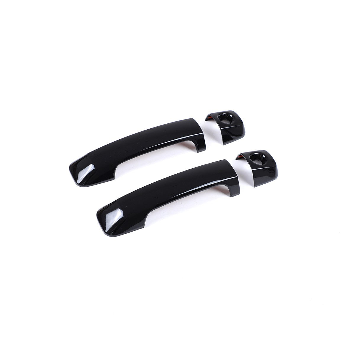 Piano Black Mirror Cover + Door Handle Cover Kit For Toyota FJ Cruiser 07-21 US 11